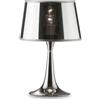 Ideal Lux LONDON LAMPADA DA TAVOLO 1 LUCE ATTACCO E27 IN METALLO CROMO H.36,5CM