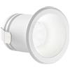 Ideal Lux VIRUS FARETTO DA INCASSO LED SMD OSRAM 3 W 20° 210 lm 3000 K BIANCO IN ALLUMINIO CRI 90 D.4CM
