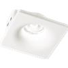 Ideal Lux ZEPHYR FARETTO DA INCASSO IN GESSO VERNICIABILE IP20 1 LUCE ATTACCO GU10 12X12CM