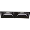 Ideal Lux LIKA TRIMLESS INCASSO LED SMD OSRAM Alimentatore ONOFF incluso BIANCO E NERO 6 W 29° 460 lm 4000 K 2 LUCI