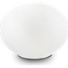 Ideal Lux SMARTIES LAMPADA DA TAVOLO 1 LUCE ATTACCO G9 LAMPADINA INCLUSA IN VETRO BIANCO