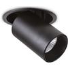 Ideal Lux NOVA LED COB LUMILEDS FARETTO INCASSO 12 W 38° 1300 lm 3000 K UGR 19 NERO D.10CM