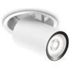 Ideal Lux NOVA LED COB LUMILEDS FARETTO INCASSO 12 W 38° 1300 lm 3000 K UGR 19 BIANCO D.10CM