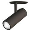 Ideal Lux PLAY LAMPADA DA INCASSO LED COB 7 W 16° 520 lm 3000 K ORIENTABILE D.3,4CM NERO