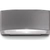 Ideal Lux ANDROMEDA APPLIQUE DA ESTERNO IP55 1 LUCE ATTACCO E27 DOPPIA EMISSIONE ANTRACITE L.22CM