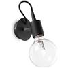 Ideal Lux LAMPADA DA PARETE EDISON AP1 NERO