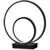 Ideal Lux OZ LAMPADA DA TAVOLO LED SMD 22 W On-Off 2600 lm 3000 K NERO