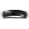 Ideal Lux GIOVE APPLIQUE A PARETE ESTERNO IP54 NERO 1 LUCE ATTACCO E27