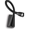 Ideal Lux GOOSE APPLIQUE IN GOMMA FLESSIBILE 3000K 3W 200LM NERO