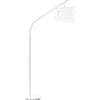 Ideal Lux DADDY LAMPADA DA TERRA IN METALLO E PARALUME IN TESSUTO 1 LUCE ATTACCO E27 BIANCO