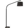 Ideal Lux DADDY LAMPADA DA TERRA IN METALLO E PARALUME IN TESSUTO 1 LUCE ATTACCO E27 NERA