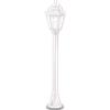 Ideal Lux DAFNE PALO 1 LUCE ATTACCO E27 BIANCO IP55 LAMPADINA INCLUSA H.110CM