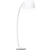 Ideal Lux PAGODA LAMPADA DA TERRA REGOLABILE CON PARALUME IN TESSUTO 1 LUCE ATTACCO E27 BIANCO