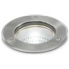 Ideal Lux PARK ROUND SEGNAPASSO SPOT DA INCASSO 1 LUCE ATTACCO E27 ACCIAIO IP67 D.15CM