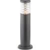 Ideal Lux TRONCO PALETTO 1 LUCE ATTACCO E27 H.40,5CM IP65 ANTRACITE