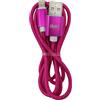 CAVO USB IPHONE 1M ENIVOITECH - NYLON FUCSIA