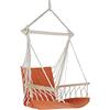 DKD Home Decor Poltrona da Giardino, Pino Poliestere Cotone, Estándar