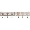 DKD Home Decor Appendiabiti da Parete, Standard