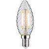 Paulmann 28706 LED filamento a Candela 2,6 Watt Lampadina Chiaro 2700 K Bianco Caldo E14 2.6 W