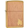 Zippo Accendino, 29901, Legno Mahogany. Antivento, a Benzina, Ricaricabile