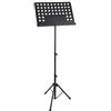 Proel RSM700 - Leggio Musicale forato con altezza regolabile + Borsa trasporto, Nero Opaco