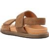 CA'SHOTT A/S Caskimmi Velcro Sandal Suede, Piatti Donna, Caramella MOU, 39 EU