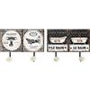DKD Home Decor Appendiabiti da Parete, Standard