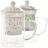 DKD Home Decor Tazza con Filtro, Standard
