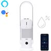 djive Flowmate ARC Humidifier 3in1 Purificatore d'aria, umidificatore e ventilatore | Clean White