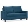EvergreenWeb Divano Letto 2 posti trasformabile in Prontoletto | Double Blu