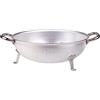 Baldassare Agnelli Pentole Agnelli ALMA11528 Alluminio Professionale 3 mm, Colapasta a Tre Piedi con 2 Maniglie, 28 cm