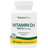 Nature's Plus Vitamina D3 5000 UI Integratore 60 Capsule