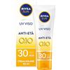 Nivea Sun Uv Viso Anti-Età SPF30 Crema Solare Anti-Rughe e Anti-Macchie Con Coenzima Q10 50 ml