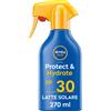 Nivea Sun Spray Solare Protect&Hydrate SPF30 Crema Idratante Per 48h 270 ml