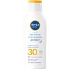 Nivea Sun Latte Solare Sensitive Immediate Protect SPF30 Crema Per Pelli Sensibili 200 ml