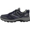 Jack Wolfskin Downhill Texapore Low M, Scarpe da esterno Uomo, Multicolore (Dark Blue Grey), 44.5 EU