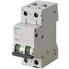 Siemens Spa Interruttore Automatico Magnetotermico 1P+N 2 Moduli 25A 4.5kA Siemens 5SL35257