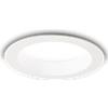 Ideal Lux BASIC FARETTO DA INCASSO LED 3000K 15W 87° 1550 lm BIANCO d.14,4cm
