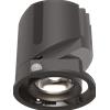 Ideal Lux BENTO FARETTO LED COMPONIBILE COB CITIZEN 9 W 36° 700 lm 3000 K ALIMENTATORE TRIDONIC ONOFF INCLUSO COLORE NERO D.5,7CM