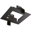 Ideal Lux SOLO CORNICE PER DYNAMIC SQUARE 10X10CM NERO IN ALLUMINIO