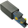 Ideal Lux LINK 3-PHASE TRIMLESS DALI - 1-10V TESTATA ALIMENTAZIONE LEFT NERA