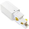 Ideal Lux LINK 3-PHASE TRIMLESS DALI - 1-10V TESTATA ALIMENTAZIONE LEFT BIANCA