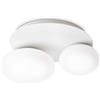 Ideal Lux LAMPADA DA SOFFITTO NINFEA PL2 BIANCO