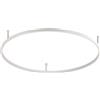 Ideal Lux ORACLE SLIM LAMPADARIO DA SOFFITTO LED SMD 53 W On-Off 5650 lm 3000 K D.90CM BIANCO