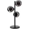 Ideal Lux PERLAGE LAMPADA DA TAVOLO 3 LUCI ATTACCO G9 LAMPADINE INCLUSE IN VETRO FUME'