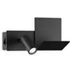 Ideal Lux KOMODO DESTRA APPLIQUE A PARETE LED 3000K 4,5W 240 lm CON USB NERO
