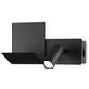 Ideal Lux KOMODO SINISTRA APPLIQUE A PARETE LED 3000K 4,5W 240 lm CON USB NERO