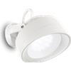 Ideal Lux LITIO APPLIQUE A PARETE PER ESTERNI IP66 1 LUCE ATTACCO GX53 LAMPADINA INCLUSA BIANCO