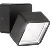Ideal Lux OMEGA SQUARE APPLIQUE DA ESTERNO IP54 LED 7W 610LM 4000K NERO