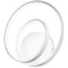 Ideal Lux OZ APPLIQUE A PARETE LED SMD 28 W DIMMERABILE DALIPush 2500 lm 3000 K BIANCO